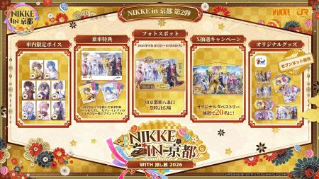 『勝利の女神:NIKKE』京都コラボ第2弾、特別アニメー 『勝利の女神:NIKKE』京都コラボ第2弾、特別アニメー