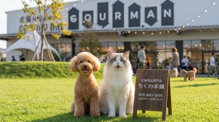 歯みがき専門店から生まれた犬猫用品店「ちくわ本舗」 歯みがき専門店から生まれた犬猫用品店「ちくわ本舗」