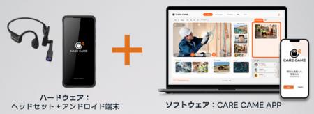 遠隔支援システム「CARE CAME」、現場の未来を変える“ 遠隔支援システム「CARE CAME」、現場の未来を変える“