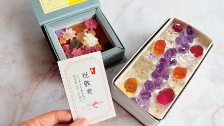 【敬老の日ギフト】秋の花と宝石を贈る。ハラペコラボ 【敬老の日ギフト】秋の花と宝石を贈る。ハラペコラボ