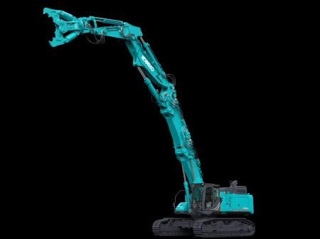 当社初の国内向け65トン級建物解体専用機「SK650DLC-1 当社初の国内向け65トン級建物解体専用機「SK650DLC-1