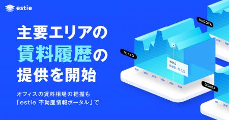 「estie 不動産情報ポータル」で都心5区を中心にオフ 「estie 不動産情報ポータル」で都心5区を中心にオフ
