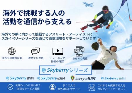 海外で挑戦する人を通信で支える「スカイベリーWiFi」 海外で挑戦する人を通信で支える「スカイベリーWiFi」