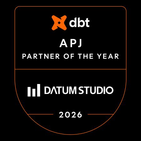 DATUM STUDIO、「dbt Labs Partner of the Year Award DATUM STUDIO、「dbt Labs Partner of the Year Award