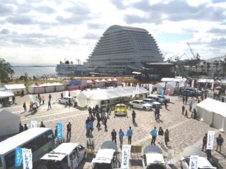 【JAF兵庫】神戸メリケンパークに、最新のクルマから 【JAF兵庫】神戸メリケンパークに、最新のクルマから