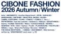 【CIBONE】FASHION 2026AWコレクションがスタート。新 【CIBONE】FASHION 2026AWコレクションがスタート。新