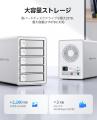 ORICO、最大110TB対応5ベイHDDケースを発表--7種RAID ORICO、最大110TB対応5ベイHDDケースを発表--7種RAID