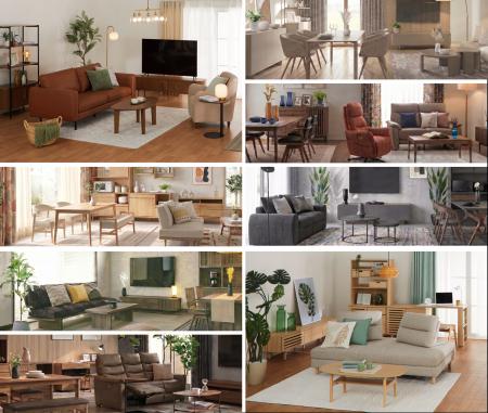 ニトリ、新商品とともに8つの新しいコーディネートが ニトリ、新商品とともに8つの新しいコーディネートが