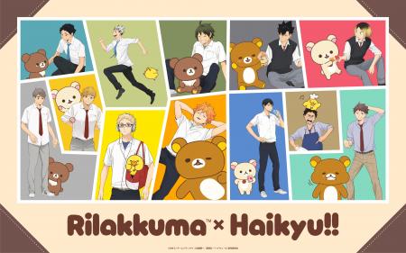 アニメ「リラックマ」と「ハイキュー!!」のスペシャル アニメ「リラックマ」と「ハイキュー!!」のスペシャル
