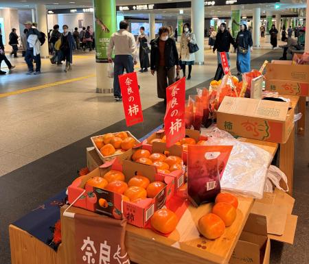 奈良県産柿、北海道への販路拡大に取り組みます! 奈良県産柿、北海道への販路拡大に取り組みます!