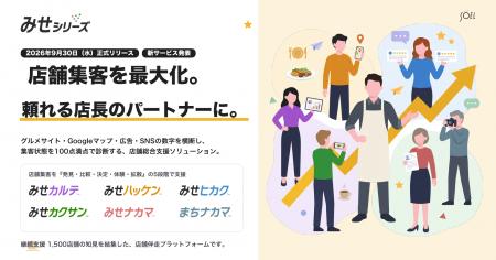 【新サービス発表】店舗の全数字を1枚のカルテに。集 【新サービス発表】店舗の全数字を1枚のカルテに。集