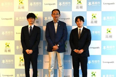 JTプロ公式戦出場の佐々木勇気八段と斎藤慎太郎八段が JTプロ公式戦出場の佐々木勇気八段と斎藤慎太郎八段が