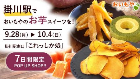 掛川駅で「おいもや」の人気商品を!「これっしか処」 掛川駅で「おいもや」の人気商品を!「これっしか処」