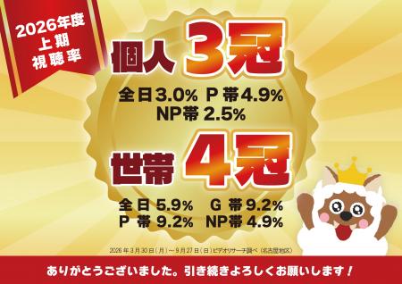 いつもメ~テレをご覧いただきありがとうございます いつもメ~テレをご覧いただきありがとうございます