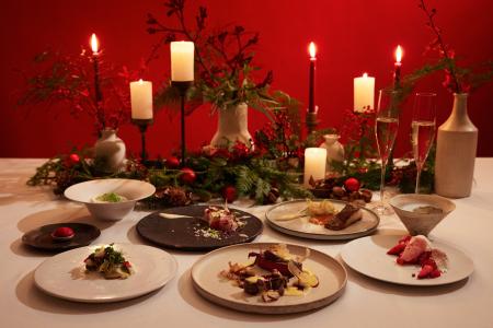 TRUNK(HOTEL) CAT STREET、クリスマス限定メニューの TRUNK(HOTEL) CAT STREET、クリスマス限定メニューの
