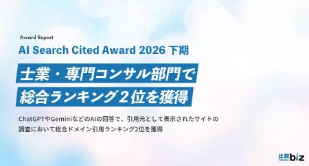 ビジネスマッチングサイト「比較ビズ」、「AI Search ビジネスマッチングサイト「比較ビズ」、「AI Search