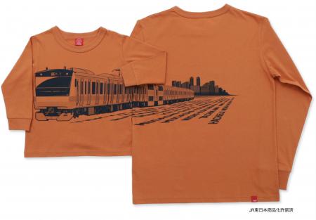 中央線E233系・OJICO「STATIONS」の長袖Tシャツが登場 中央線E233系・OJICO「STATIONS」の長袖Tシャツが登場