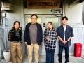 唐津の高校生がデザインした櫛を、岡山の大学生が自作 唐津の高校生がデザインした櫛を、岡山の大学生が自作