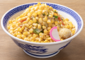 丼を覆い尽くす、圧倒的コーン!「コーンまみれタンメ 丼を覆い尽くす、圧倒的コーン!「コーンまみれタンメ