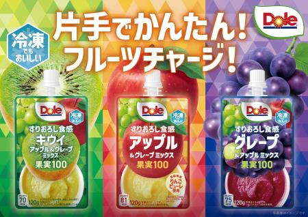 “フルーツでスマイルを。”のDole 果実をすりおろした “フルーツでスマイルを。”のDole 果実をすりおろした