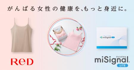 Craif、「ReD × miSignal ケア&チェックセット」を新 Craif、「ReD × miSignal ケア&チェックセット」を新