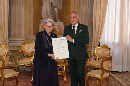PESERICO創業者 マリア・ペセリコ氏、イタリア共和国 PESERICO創業者 マリア・ペセリコ氏、イタリア共和国