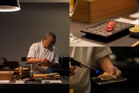 北軽井沢の「あさま空山望」、客室が一夜限りの寿司処 北軽井沢の「あさま空山望」、客室が一夜限りの寿司処