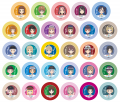 『てつりょー! meet with 鉄道むすめ』キャラクター 『てつりょー! meet with 鉄道むすめ』キャラクター