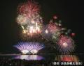 海の上から夜空を彩る大輪を堪能!「淡路島まつutf-8 海の上から夜空を彩る大輪を堪能!「淡路島まつutf-8
