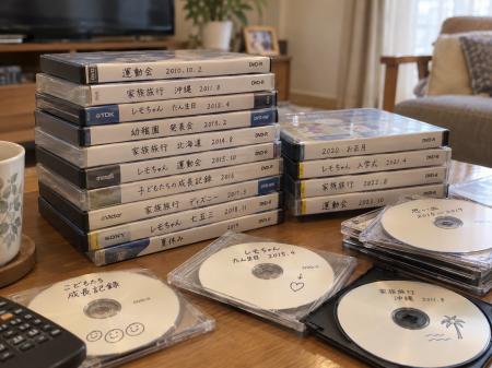 その家族のDVD、まだ読めますか? 読めなくなる前に、 その家族のDVD、まだ読めますか? 読めなくなる前に、
