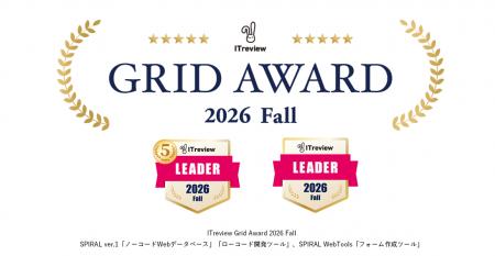 ローコード開発プラットフォーム「SPIRAL ver.1」が「 ローコード開発プラットフォーム「SPIRAL ver.1」が「