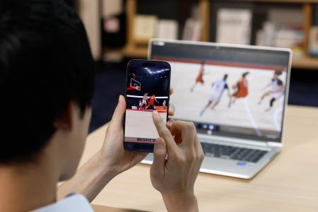 国際スポーツ大会の試合を自由な視点で大規模同時視聴 国際スポーツ大会の試合を自由な視点で大規模同時視聴