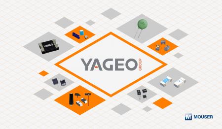 マウザー、世界有数の受動部品メーカーYAGEO Group製 マウザー、世界有数の受動部品メーカーYAGEO Group製