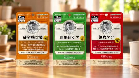 野口医学研究所から、“機能が見える”新サプリメントブ 野口医学研究所から、“機能が見える”新サプリメントブ