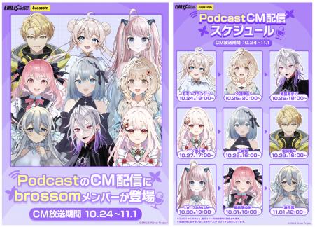 トップライバー9名の声がPodcastの世界へ! トップライバー9名の声がPodcastの世界へ!