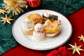 コロンバン原宿サロンのクリスマスアフタヌーンティー コロンバン原宿サロンのクリスマスアフタヌーンティー