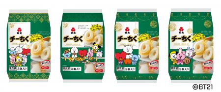 紀文のロングセラー商品「チーちく®」からBT21デutf-8 紀文のロングセラー商品「チーちく®」からBT21デutf-8