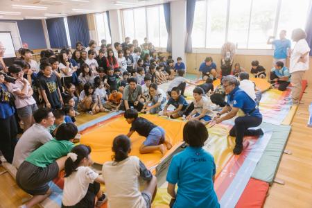 【福岡県内初】全国に広がる「こどもユレタキャラバン 【福岡県内初】全国に広がる「こどもユレタキャラバン