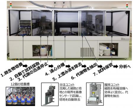 世界初の自動メタボローム解析システムを開発しました 世界初の自動メタボローム解析システムを開発しました