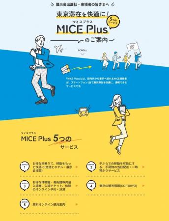 MICE 関係者向けの新サービス「MICE Plus」実装スター