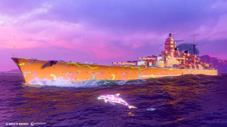 『World of Warships』が極彩色に包まれる！？ エイプ