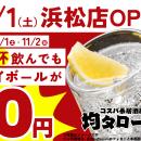 ハイボール飲み放題が無料の2日間！「安い！旨い！コ