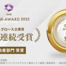 2年連続受賞！合同会社レクソル・レクソルカンパニー