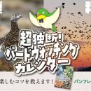 バードウォッチングの一年がわかる！パンフレット『超