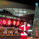 佐々木大樹選手＆モーヴィから子ども達に一足早いクリ