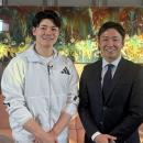北海道日本ハムファイターズ・清宮幸太郎が斎藤佑樹に