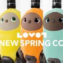 『LOVOT』定番ベースウェア「ベロアカットソー」に、