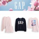 Gap、春の訪れを感じる桜モチーフとロゴが融合した日