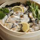 ～牡蠣、剥いちゃいました～ せいろで昆布と酒ととも