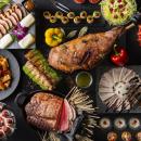 【ヒルトン東京お台場】ダイナミックな肉料理と可憐な